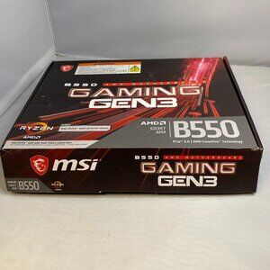 MSI B550 Gaming GEN3 Gaming Motherboard (AMD Ryzen 5000 Series, AM4, DDR4, PCIe